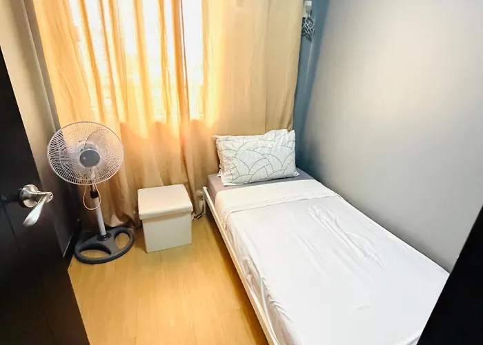2 Bedroom Near Naia Sm Bf Pool Balcony 6 Guest * Manila